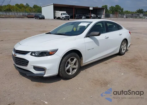 2017 Chevrolet Malibu Ls z USA, uszkodzony, nr VIN 1G1ZB5ST0HF216762
